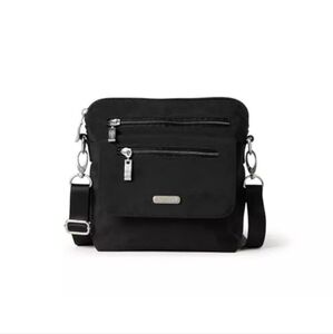 Baggallini Lets Escape Crossbody Travel Bag - 8.75 x 8 inch, Black
